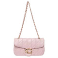 Quilted Crossbody Bags for Women - Small Leather Cross Body Shoulder Handbags Satchel Designer Evening Chain Purse